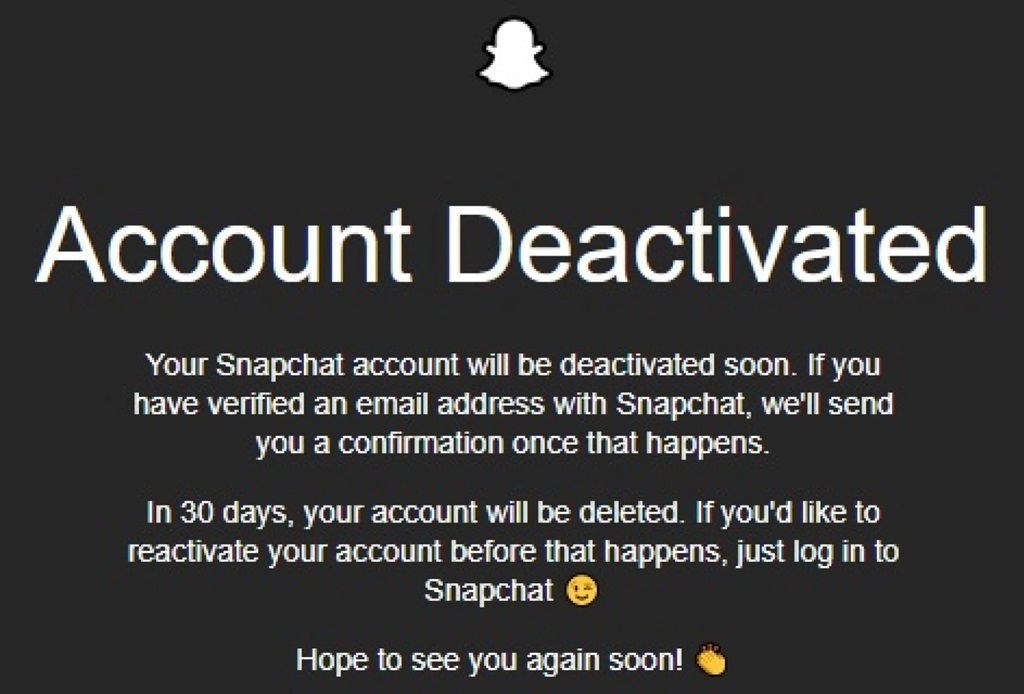 Why Deactivate Snapchat